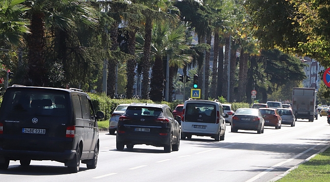 Samsun’da trafiğe kayıtlı kaç araç var?