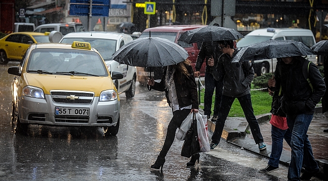Sıcaklar gidiyor yağmur geliyor