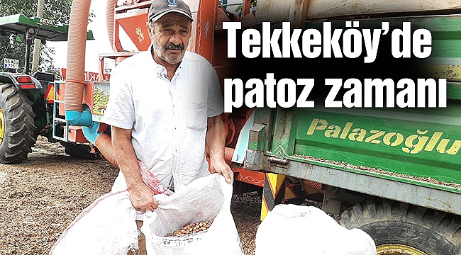 Tekkeköy’de patoz zamanı