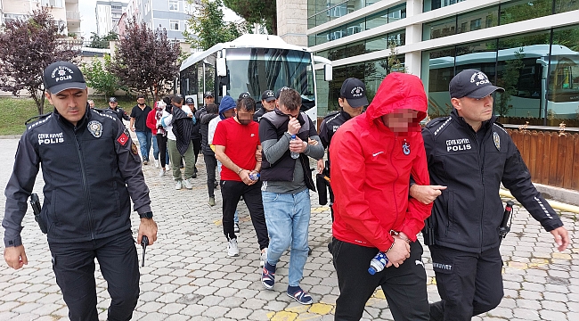 51 torbacı tutuklandı