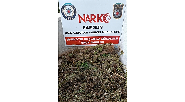 9 kilo 975 gram esrar ele geçirildi: 8 gözaltı