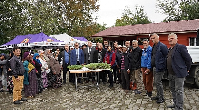ATAKUM'DAN ÜRETİCİYE DESTEK