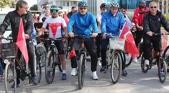 Bafra'da ‘Bisiklet Turu’ düzenlendi