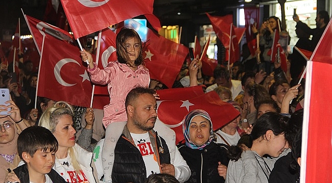 Bayram sevinci Atakum sokaklarında