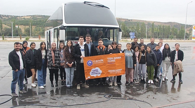 Canikli gençler festivalde