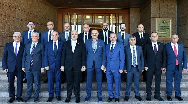 ÇTB’den Hisarcıklıoğlu’na ziyaret