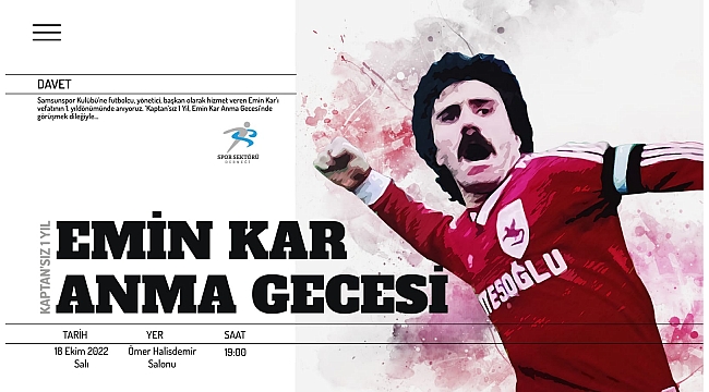 Emin Kar için anma gecesi