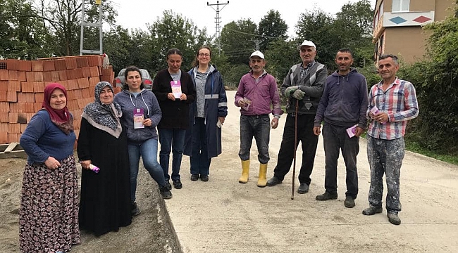 Kırsaldaki kadınlara kanser taraması
