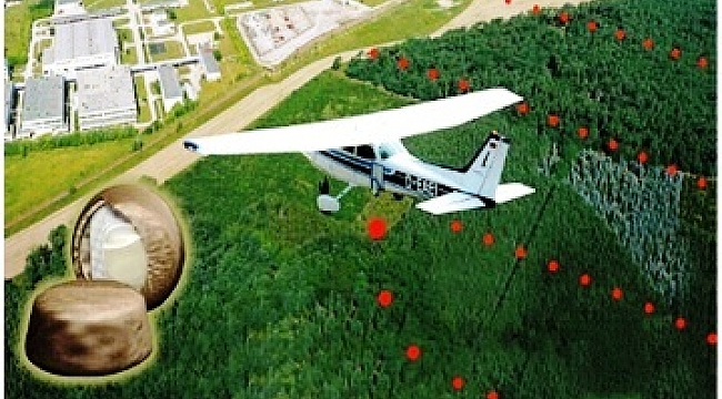 Kuduza karşı havadan aşı yemi