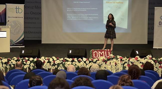 OMÜ’de iş arama becerileri semineri