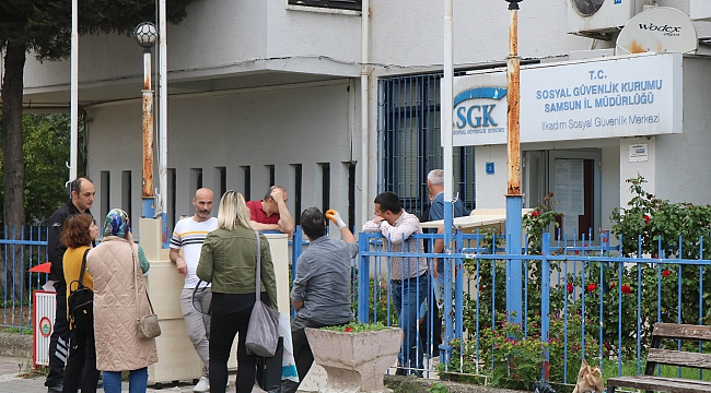 SGK İlkadım binası tahliye edildi