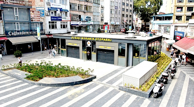 Tarihi doku ile park sorunu çözüldü