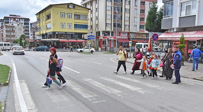 Tekkeköy’de çocuklar güvende