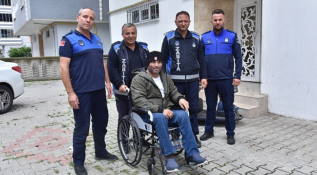 Tekkeköy’de zabıtadan örnek davranış