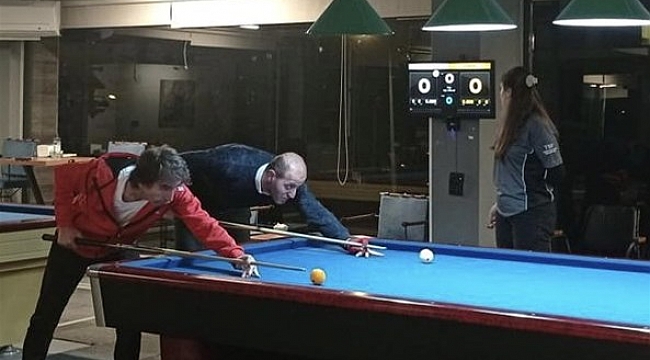 Bilardoda 29 Ekim coşkusu