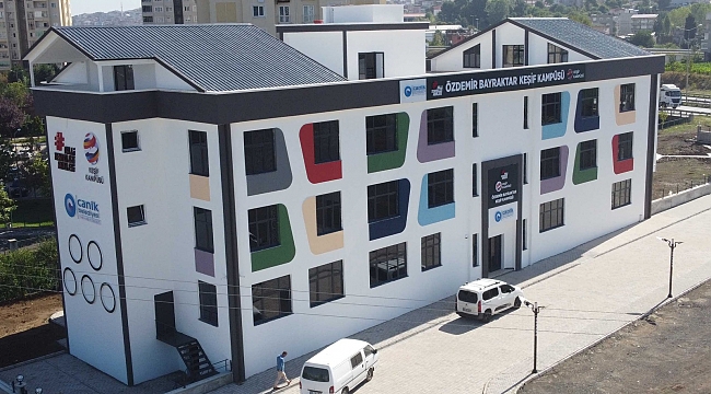Canik Keşif Kampüsü’nde eğitimler başlıyor