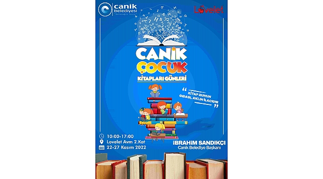 Canik’te ‘Kitap Günleri’ başlıyor