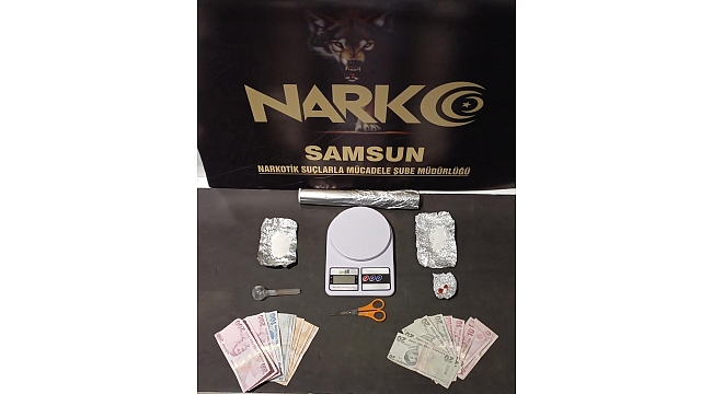 Hassas teraziyle yakalandı