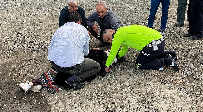 Nefes alamayan çocuğu ölümden kurtardı