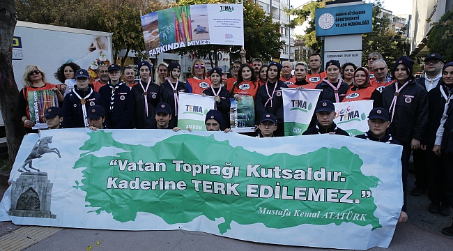 TEMA Vakfı’ndan farkındalık yürüyüşü