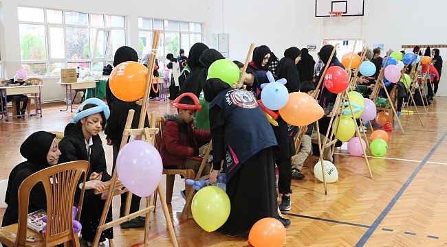 25 yetim çocuk hayallerini boyadı