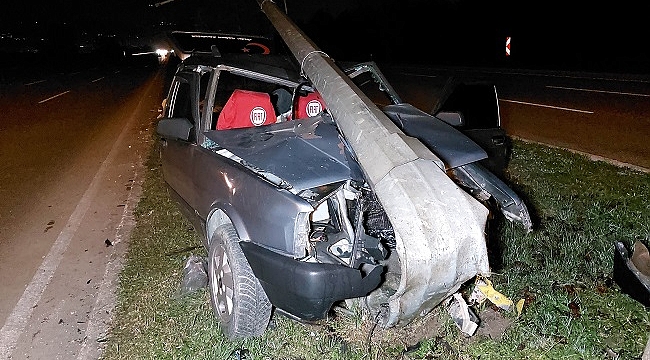 Baba ve oğlu dehşeti yaşadı