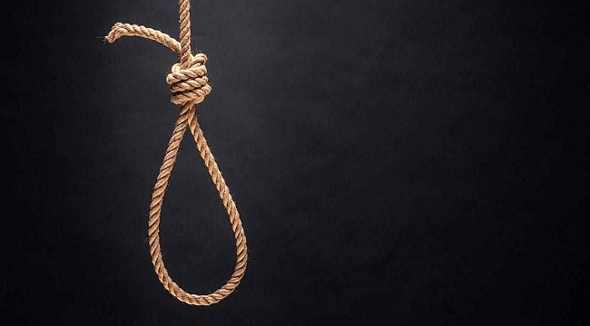 Bağ evinde kendini astı!