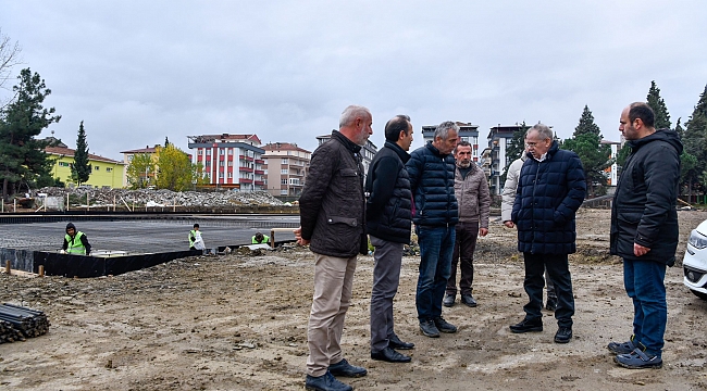 Başkan Demir yatırımları inceledi