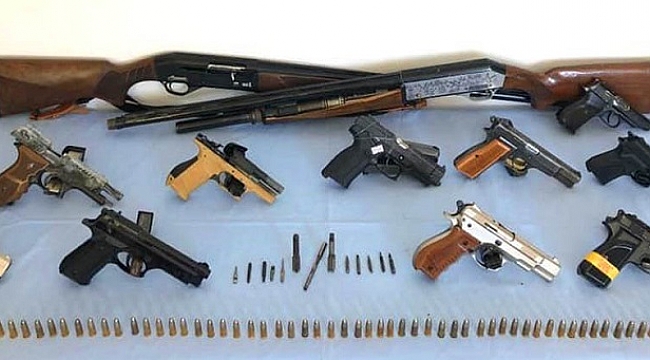 Bir ayda 73 silah ele geçirildi