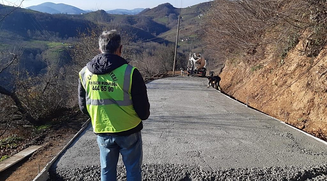 ‘Canik’te yollar ilmek ilmek işleniyor’