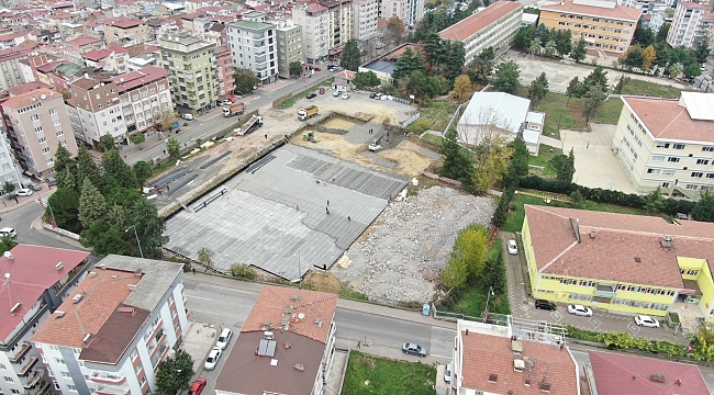 Dev spor kompleksi yükseliyor