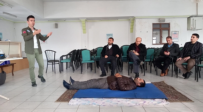 Din görevlilerine ilk yardım eğitimi