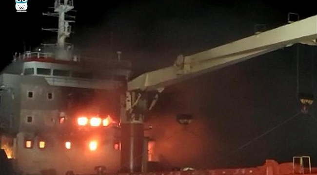 Gemi yangınında  yaralananların  tedavisi sürüyor