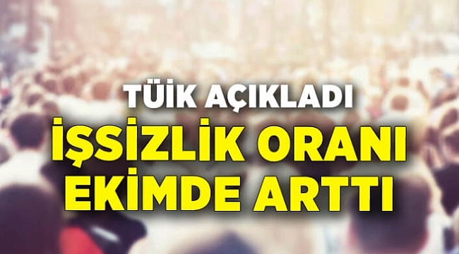 İşsizlik artıyor