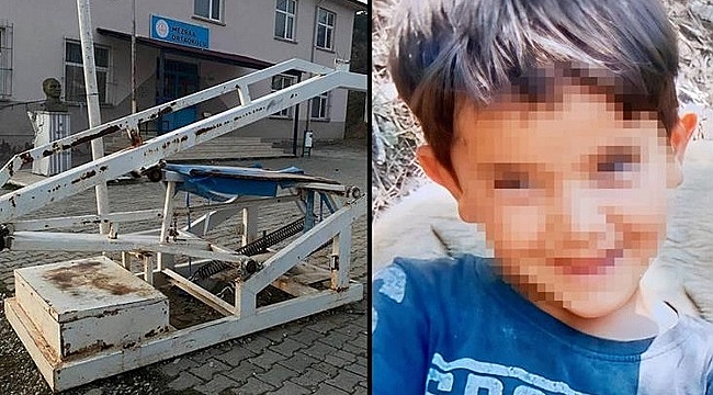 Katlanır basketbol potasına sıkışarak öldü