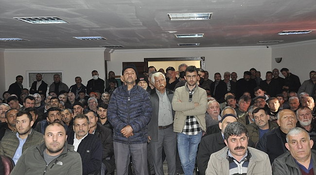 Salıpazarı'nda çiftçilere  destekler anlatıldı