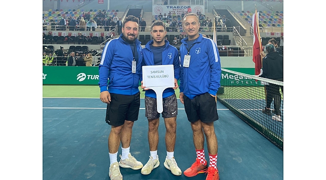 Samsun Tenis Kulübü  farkını gösterdi