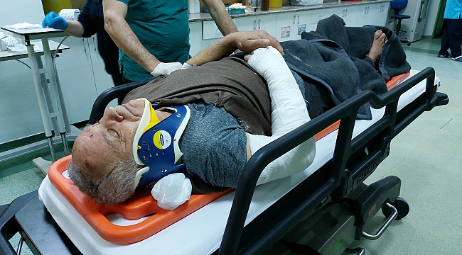 Suyun içinde saatlerce kurtarılmayı bekledi