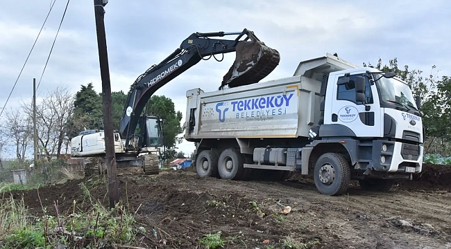 Tekkeköy’de yeni imar yolları açılıyor