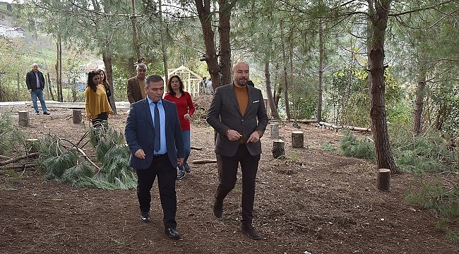 Tekkeköy’ün ilk tabiat okulunda çalışmalar sürüyor