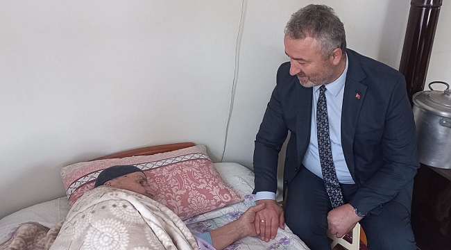 Topaloğlu'ndan hastalara moral