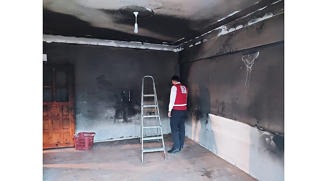 Yardıma Kızılay koştu