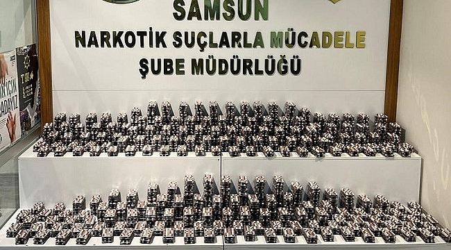 55 bin 850 adet ele geçirildi