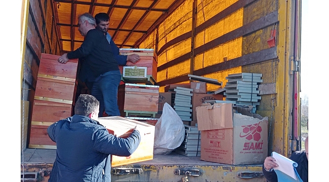 Arıcılara ekipman desteği