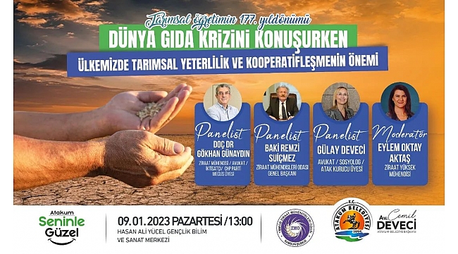 Atakum'da tarımsal panel