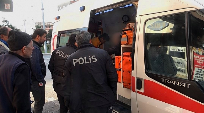 Bisikletler çarpıştı