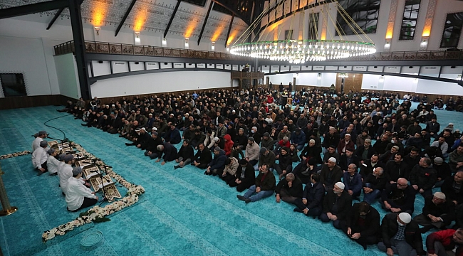 Canik’te vatandaşlar manevi iklimde buluştu