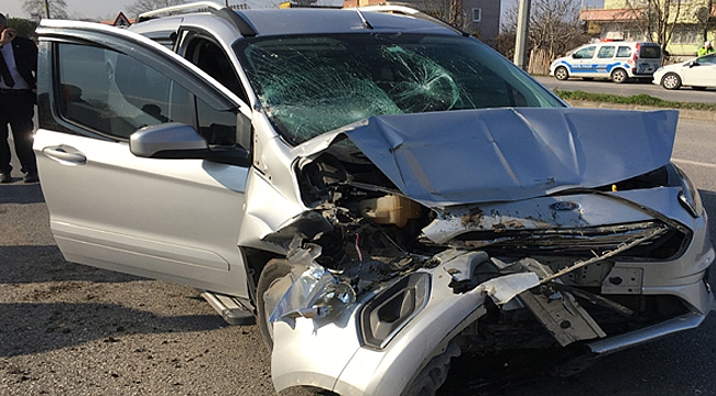 Çarşamba’da kaza