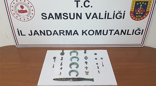 Çok sayıda tarihi eser ele geçirildi