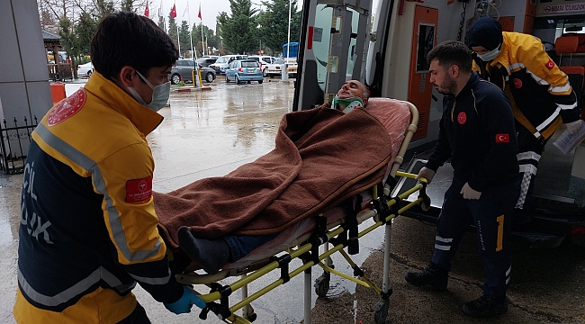 Demiryolu inşaatında iş kazası